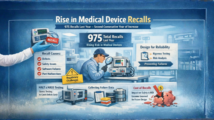 Reliability Rhythms#6 Medical device product recalls have increased in U.Spng